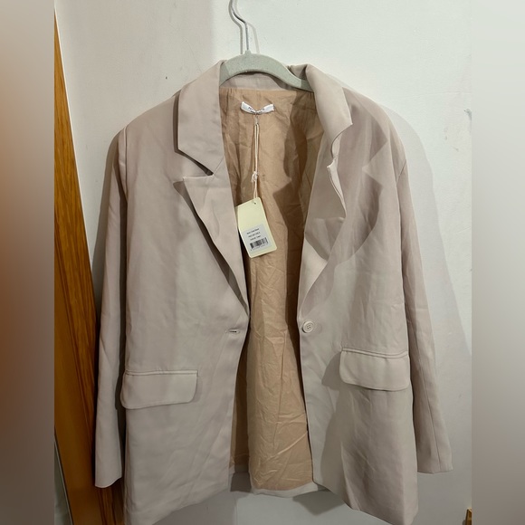 BRAND NEW! Peppermayo Exclusive Italian Cities Blazer - Cream - Size 2 - Picture 5 of 5